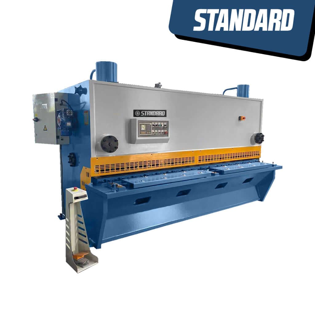 Hydraulic swing beam Guillotine - Standard SGH-16x3200 (16mm Thickness x 3200mm Length) Hydraulic guillotine for steel, available from STANDARD and Standard Direct