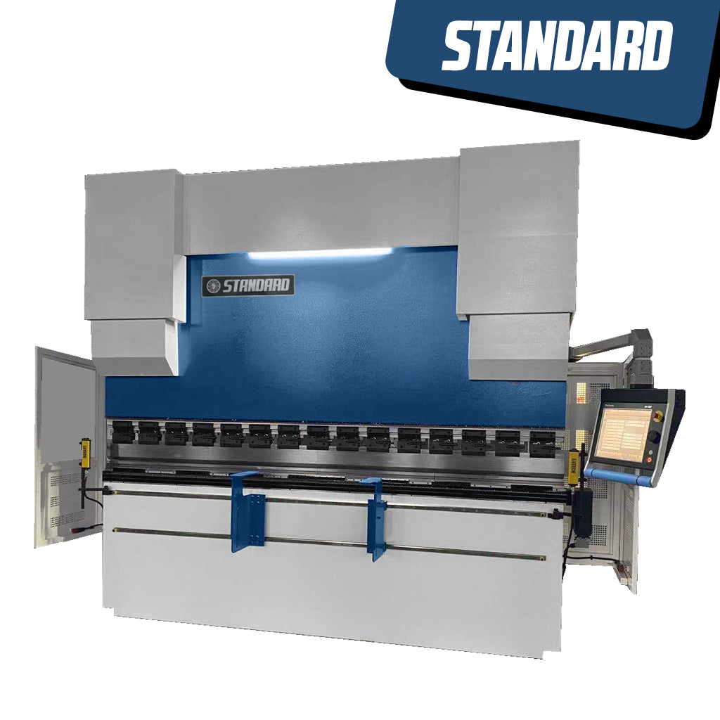 Front view of the stationary STANDARD SP8 400x4000  8-Axis CNC Press Brake Machine