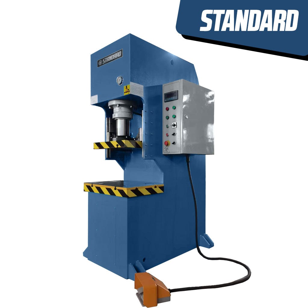 &quot;Standard HCP Series C-Frame Hydraulic Press 40 to 800 ton with touchscreen control&quot;