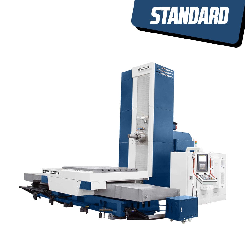 STANDARD EHB-110C CNC Horizontal Boring Mill with a Ø110mm spindle and X, Y, Z, B, W-axis. The machine is designed for precision boring operations in industrial settings, available from STANDARD and Standard Direct.
